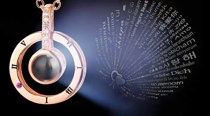 Кулон «Я тебе люблю» на 100 мовах світу