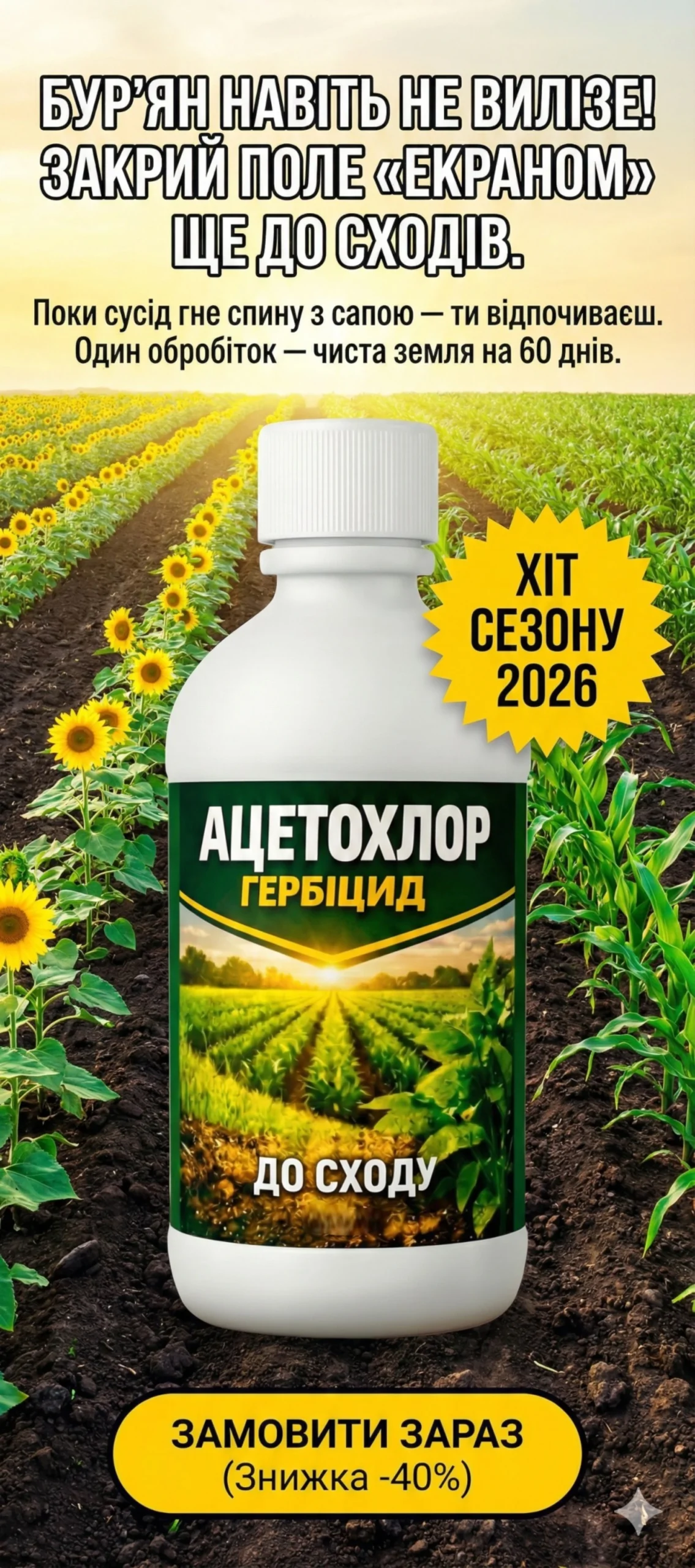 АЦЕТОХЛОР ГЕРБІЦИД